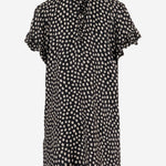 MINI ABITO A MANICHE CORTE IN JACQUARD DI SETA CH26SRO50300 915 CHLOE 