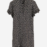 MINI ABITO A MANICHE CORTE IN JACQUARD DI SETA CH26SRO50300 915 CHLOE 