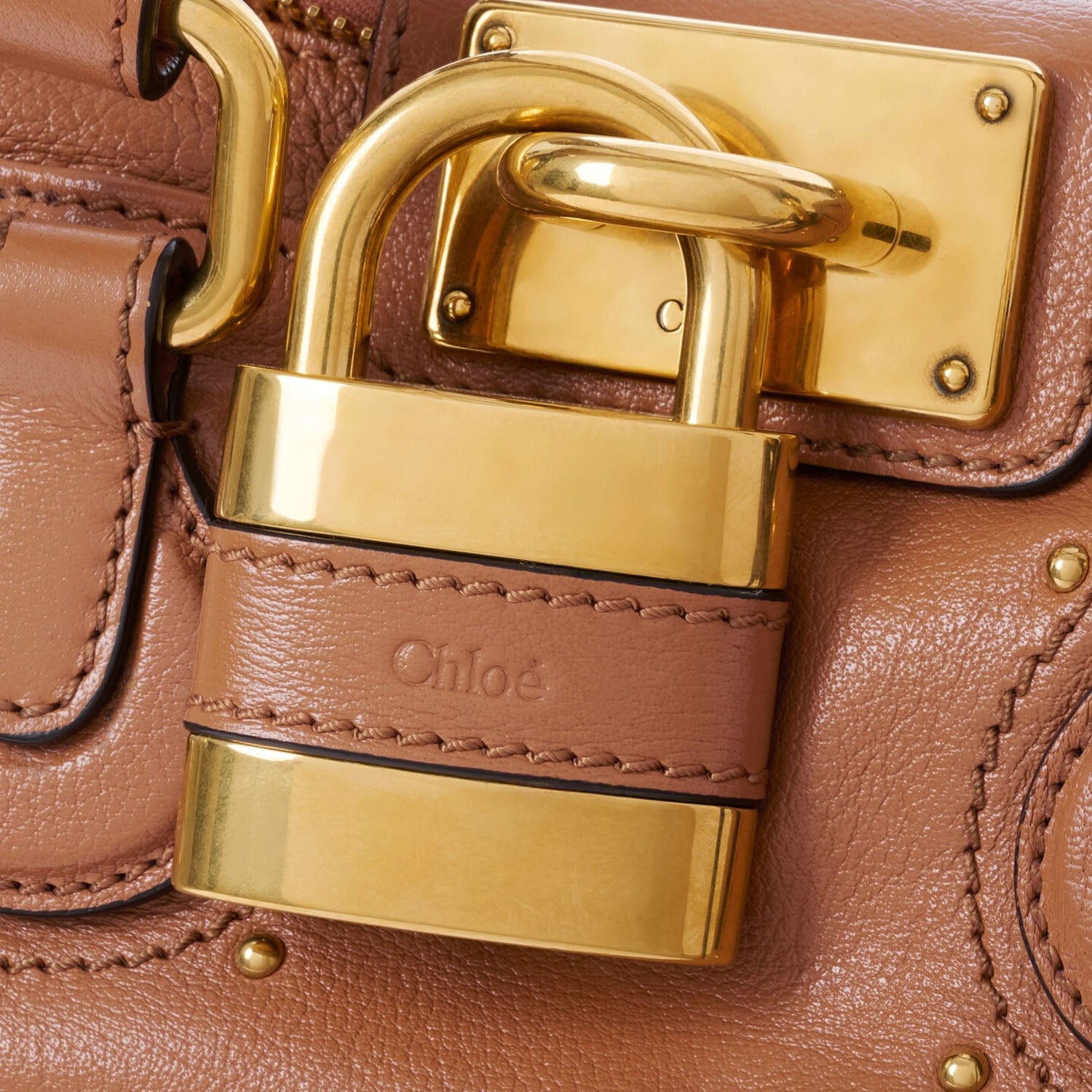 BORSA PADDINGTON PICCOLA IN PELLE GRANATA CH26SS805P75 209 CHLOE 