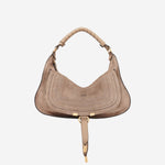 BORSA A SPALLA MARCIE PICCOLA IN PELLE SCAMOSCIATA CH26SS882P37 20E CHLOE 