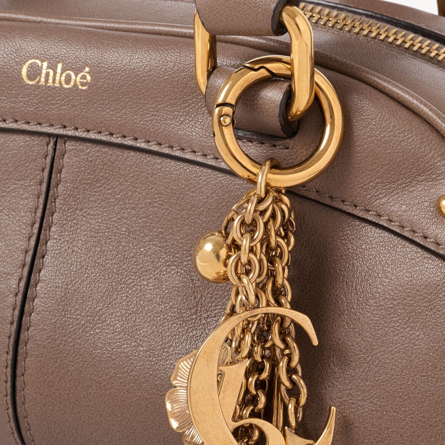 BORSA BOWLING CHLOÉ PICCOLA IN PELLE MORBIDA CH26SS956Q86 28H CHLOE 