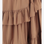 Gonna a balze in popeline di cotone CH26UJU53144 26U CHLOE 