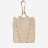 TOTE BAG CHLOÉ SPIN IN PELLE GRANATA<BR/> CHC25SS811N84 24Q CHLOE 