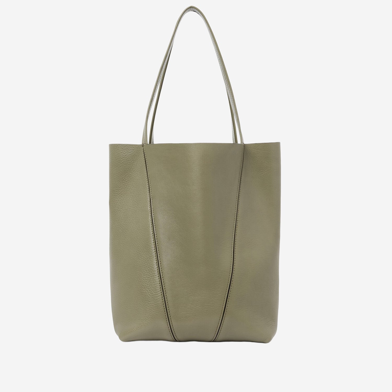 TOTE BAG CHLOÉ SPIN IN PELLE GRANATA CHC25SS811N84 3D6 CHLOE 