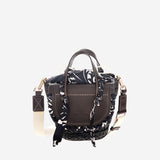 BORSA HABANERA IN PELLE E RAFIA HABANERASILK ECLIPSE CUBA LAB 
