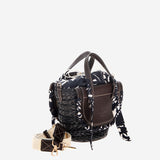 BORSA HABANERA IN PELLE E RAFIA HABANERASILK ECLIPSE CUBA LAB 
