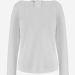 TOP IN COTONE CON ANELLO METALLICO WJE29 JER040001 DARKPARK 