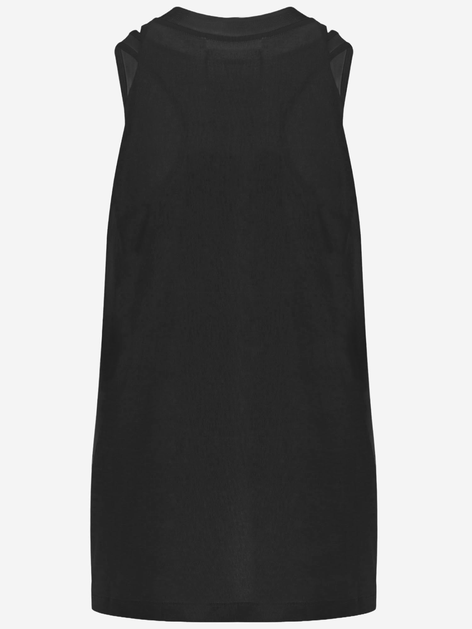 CANOTTA IN COTONE STRETCH CON TOP ADERENTE INTERNO WJE30 JER030099 DARKPARK 