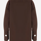 CAMICIA JODIE IN COTONE STRETCH WSH08 FAC1500092 DARKPARK 