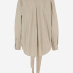CAMICIA ROMY CON NODO FRONTALE E ORLO ASIMMETRICO WSH33 FAC1340085 DARKPARK 