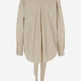 CAMICIA ROMY CON NODO FRONTALE E ORLO ASIMMETRICO WSH33 FAC1340085 DARKPARK 