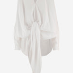 CAMICIA ROMY CON NODO FRONTALE E ORLO ASIMMETRICO WSH33 FAC1620001 DARKPARK 