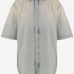CAMICIA IN DENIM DI MISTO COTONE WSH37 TBL01W065W065 DARKPARK 