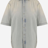 CAMICIA IN DENIM DI MISTO COTONE WSH37 TBL01W065W065 DARKPARK 