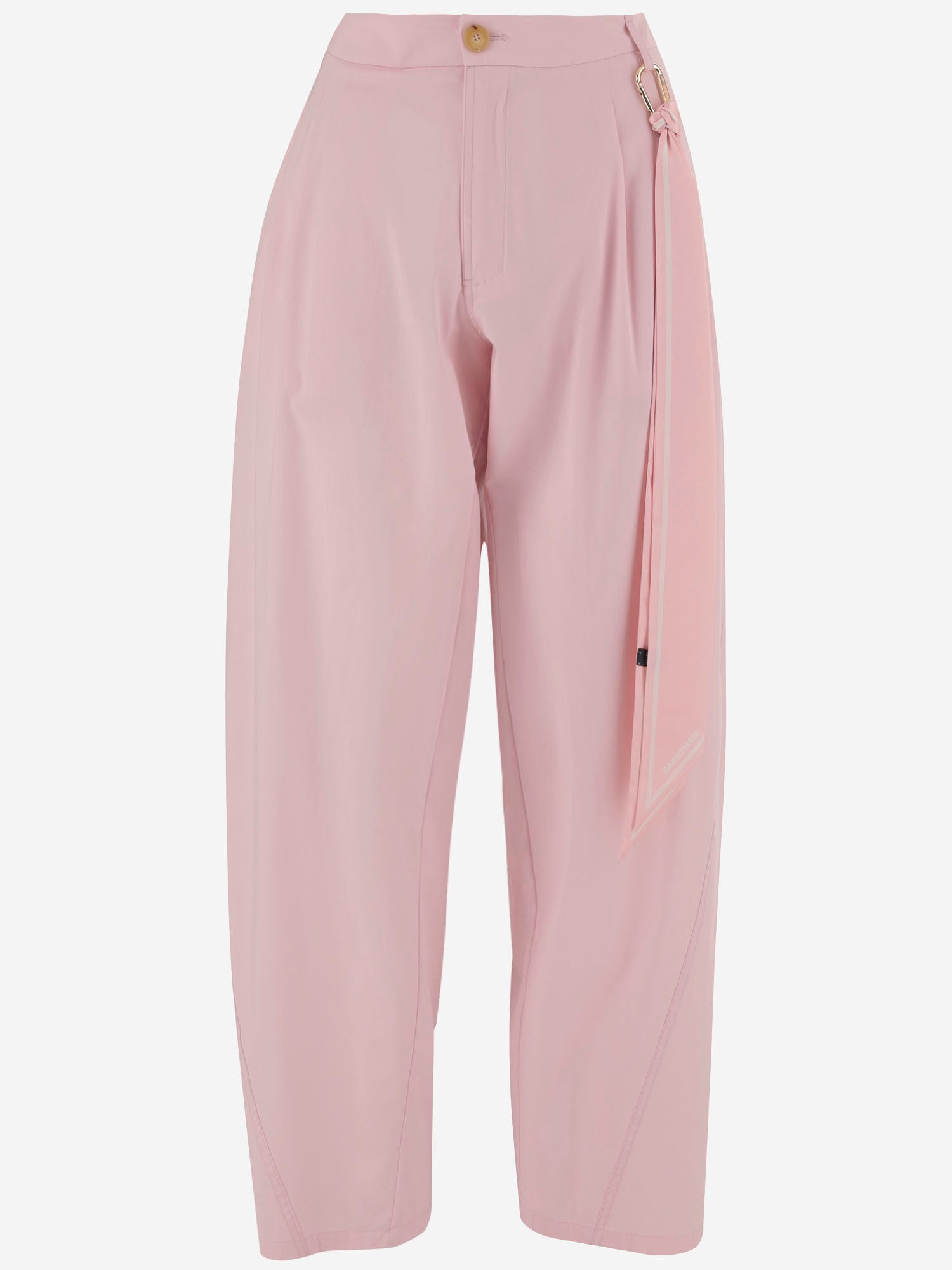PANTALONI PHEBE IN COTONE CON DETTAGLIO DECORATIVO WTR36 FAC1340030 DARKPARK 