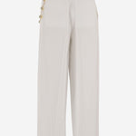 PANTALONI IN MISTO VISCOSA CON CATENA DECORATIVA WTR49S FAC1480001 DARKPARK 