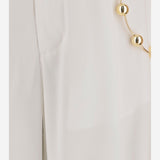 PANTALONI IN MISTO VISCOSA CON CATENA DECORATIVA WTR49S FAC1480001 DARKPARK 