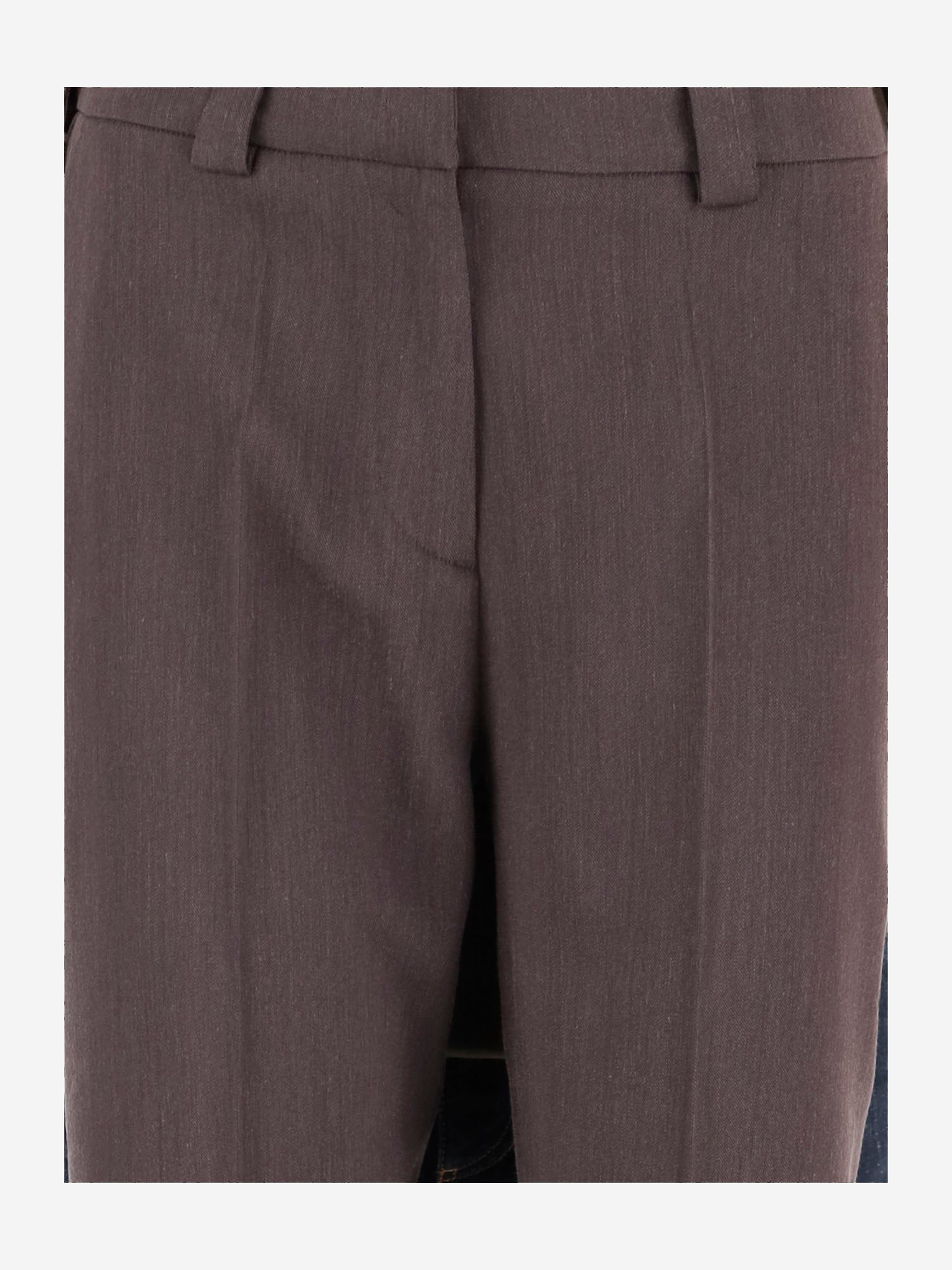 Pantaloni lunghi IN misto viscosa WTR92 FAC1490092 DARKPARK 