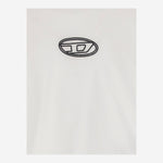 T-SHIRT TIXAN IN COTONE CON LOGO J02428 00YI9K100 DIESEL KIDS 