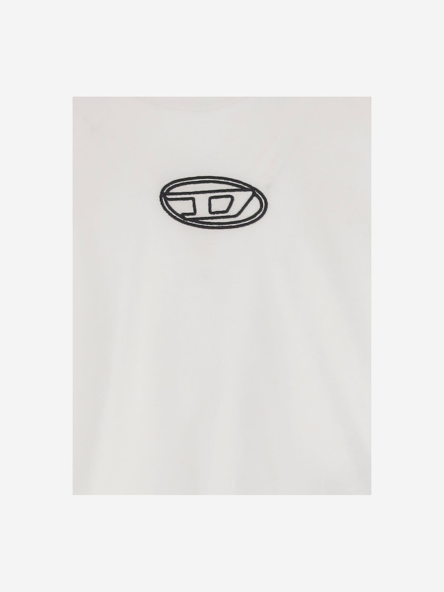 T-SHIRT TIXAN IN COTONE CON LOGO J02428 00YI9K100 DIESEL KIDS 