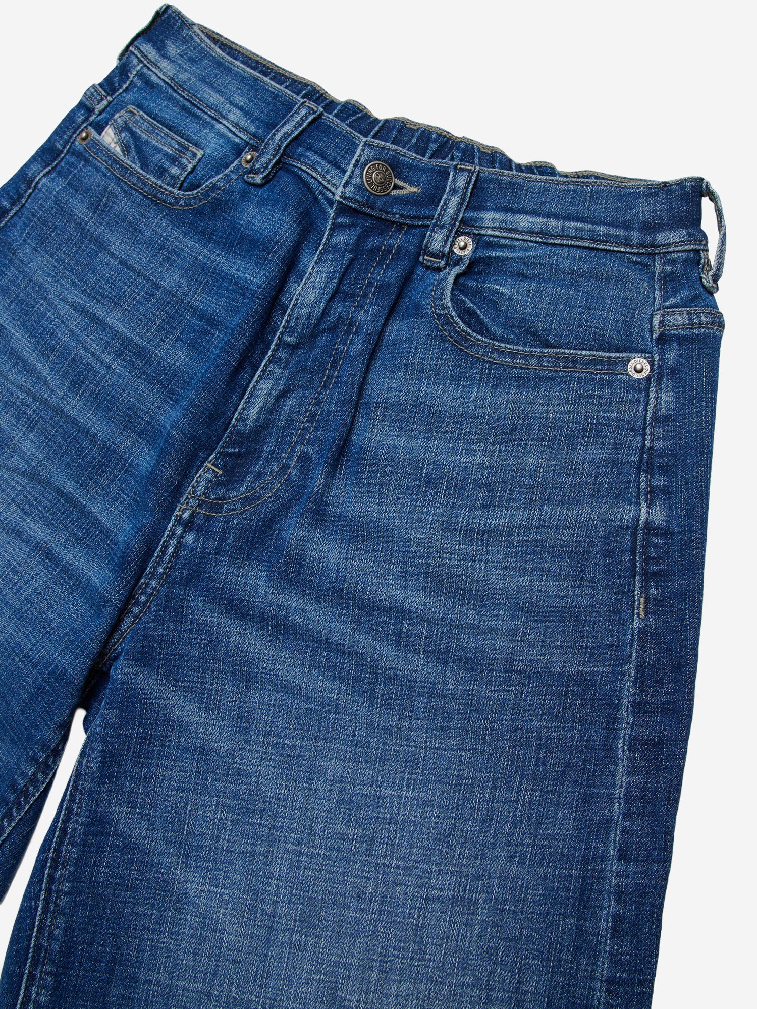 JEANS CORTI PROXI IN COTONE STRETCH J02548 KXBSCK01 DIESEL KIDS 
