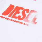 T-SHIRT THIDE OVER IN COTONE J02587 0GRAIK900 DIESEL KIDS 