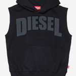 FELPA SENZA MANICHE IN RETE DI COTONE J02591 KYA0MK900 DIESEL KIDS 