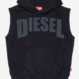 FELPA SENZA MANICHE IN RETE DI COTONE J02591 KYA0MK900 DIESEL KIDS 