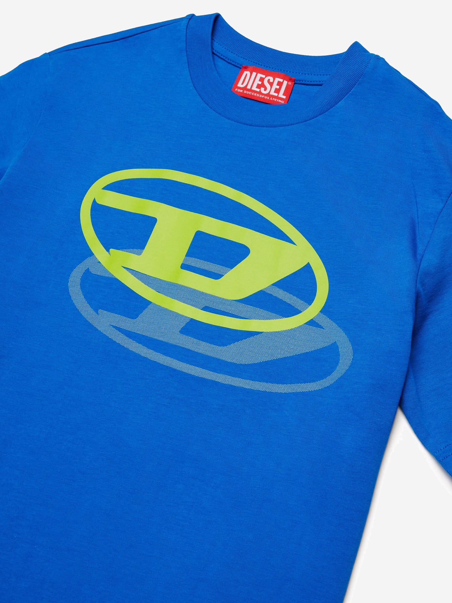 T-SHIRT TVALE OVER IN COTONE J02601 00YI9K804 DIESEL KIDS 