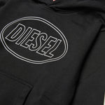 FELPA IN COTONE CON LOGO J02612 0GEADK900 DIESEL KIDS 