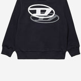 FELPA IN COTONE CON LOGO J02627 KYAZ3K900 DIESEL KIDS 