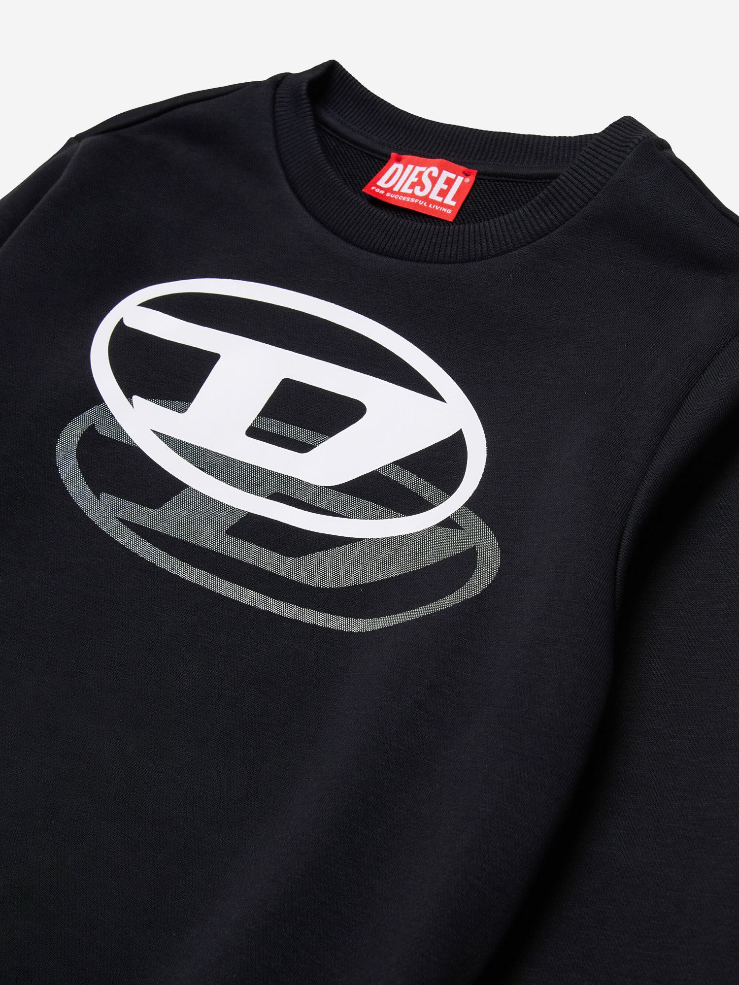 FELPA IN COTONE CON LOGO J02627 KYAZ3K900 DIESEL KIDS 