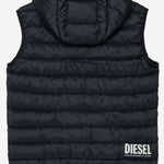 GILET IMBOTTITO CON LOGO J02696 KXBT0K900 DIESEL KIDS 