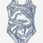 COSTUME DA BAGNO MIFOG CON EFFETTO METALLIZZATO J02721 KYA1EK90A DIESEL KIDS 