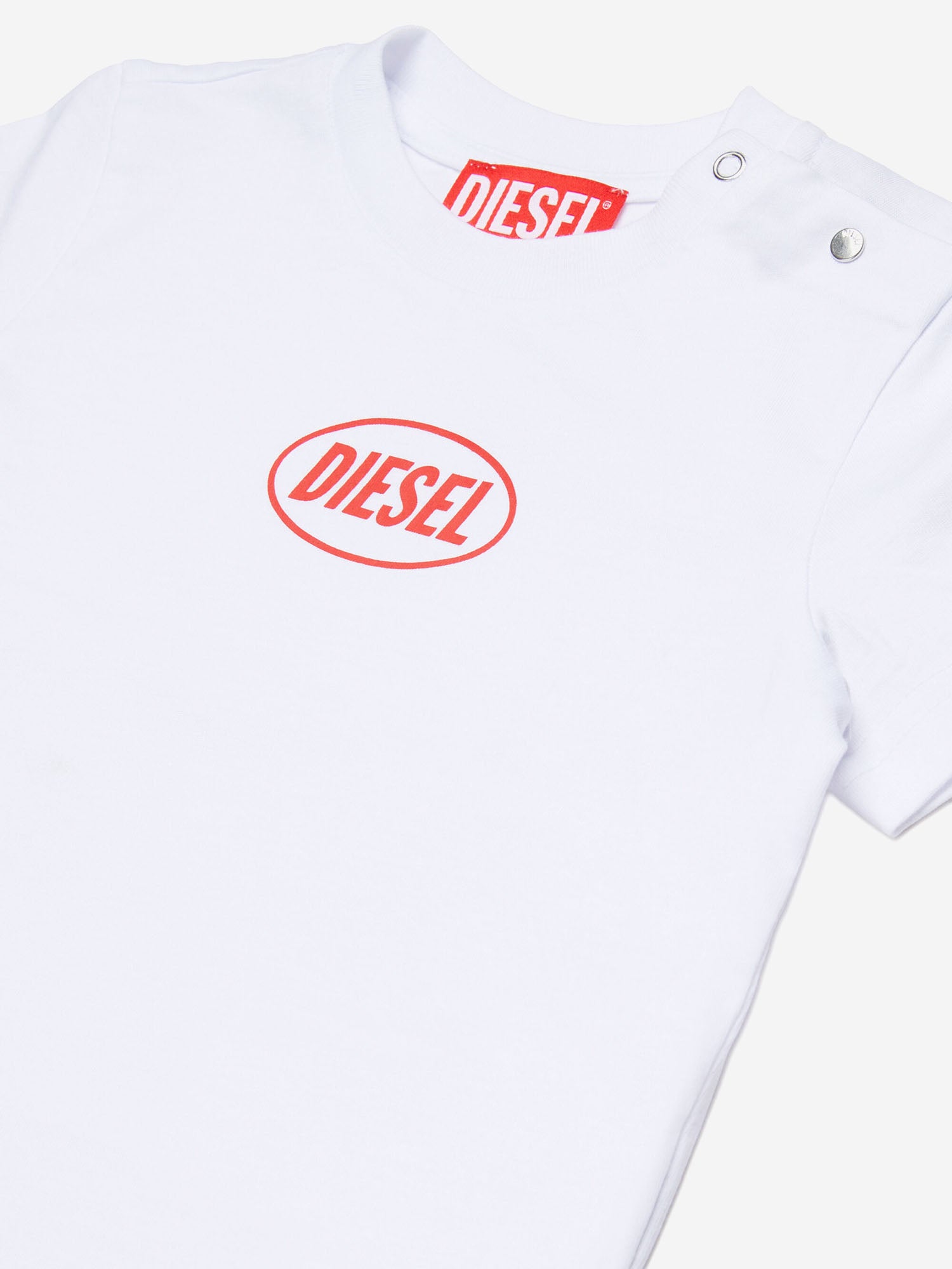 T-SHIRT TOLPYB IN COTONE K00764 0GRAIK100 DIESEL KIDS 