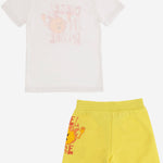 SET DI DUE PEZZI IN COTONE K00802 KYA1LK212 DIESEL KIDS 