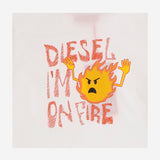 SET DI DUE PEZZI IN COTONE K00802 KYA1LK212 DIESEL KIDS 