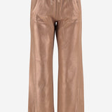 PANTALONI IN COTONE CON COULISSE DAM25.M02 BRONZE DONT @ ME 