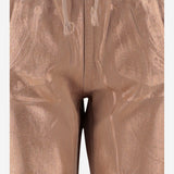 PANTALONI IN COTONE CON COULISSE DAM25.M02 BRONZE DONT @ ME 