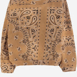 FELPA IN COTONE CON MOTIVO BANDANA DAM26B05 DESERT DONT @ ME 