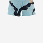 PANTALONI CORTI IN COTONE CON MOTIVO TIE-DYE DAM26TU4 BLUE DONT @ ME 