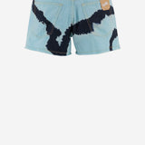 PANTALONI CORTI IN COTONE CON MOTIVO TIE-DYE DAM26TU4 BLUE DONT @ ME 