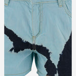 PANTALONI CORTI IN COTONE CON MOTIVO TIE-DYE DAM26TU4 BLUE DONT @ ME 