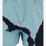 PANTALONI CORTI IN COTONE CON MOTIVO TIE-DYE DAM26TU4 BLUE DONT @ ME 
