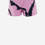 PANTALONI CORTI IN COTONE CON MOTIVO TIE-DYE DAM26TU4 PINK DONT @ ME 