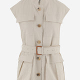 GIACCA SMANICATA IN MISTO COTONE A RIGHE 010557 3360005 DRIES VAN NOTEN 