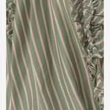 CAMICIA IN CUPRO A RIGHE CON VOLANT 010745 3274604 DRIES VAN NOTEN 