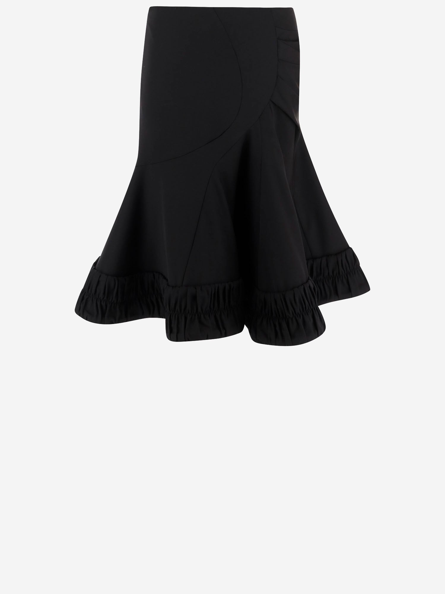 GONNA IN LANA CON ORLO ARRICCIATO 010822 3122900 DRIES VAN NOTEN 