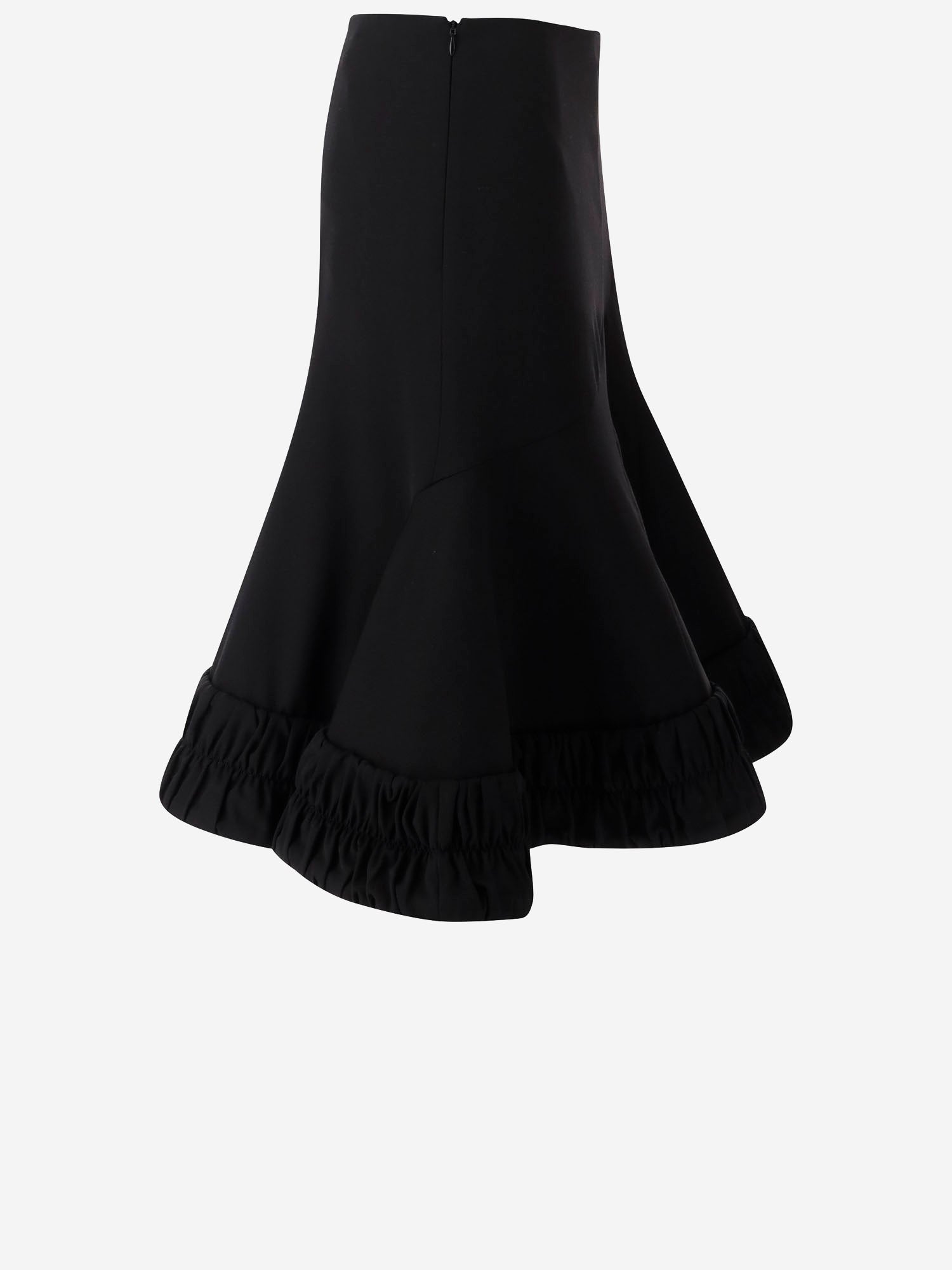 GONNA IN LANA CON ORLO ARRICCIATO 010822 3122900 DRIES VAN NOTEN 