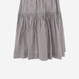 GONNA IN COTONE E SETA A RIGHE 010897 3132703 DRIES VAN NOTEN 